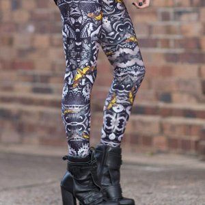 Black Milk Dark Moth Leggings